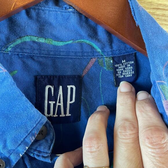 Vintage Gap Fly Fishing Men’s Button Down 90s - Picture 4 of 4